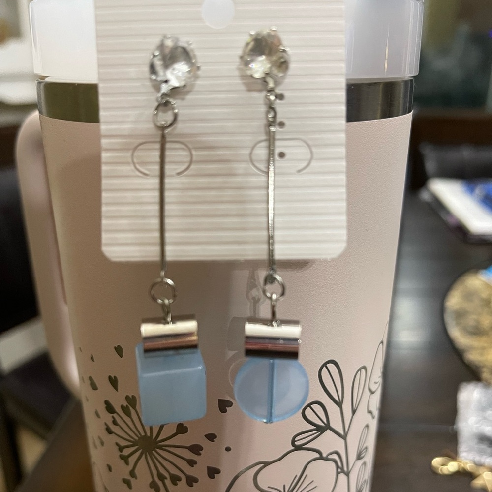 Geometric Drop Earrings